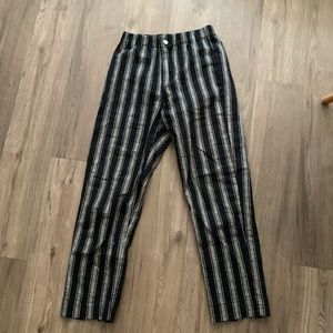 Brandy Melville Striped Tilden Pants